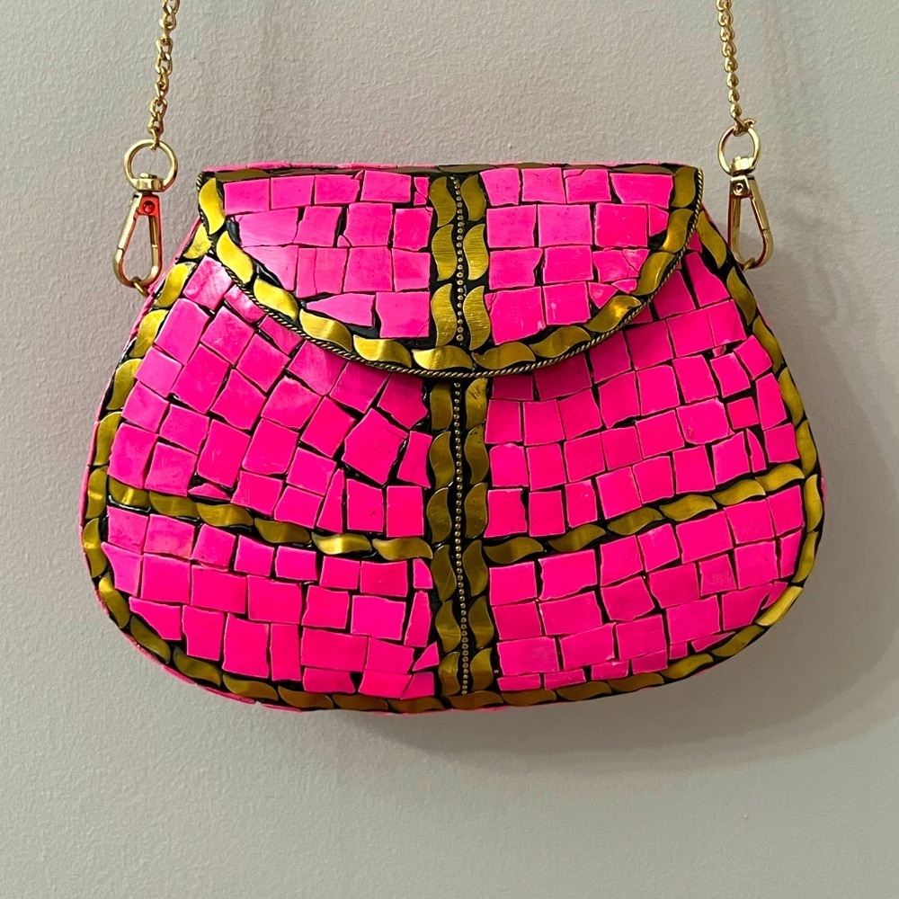 Ramla handmade mosaic handbag BRAND NEW